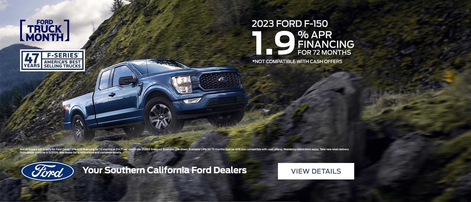 2023 Ford F-150 Purchase Offer | Southern California Ford Dealers